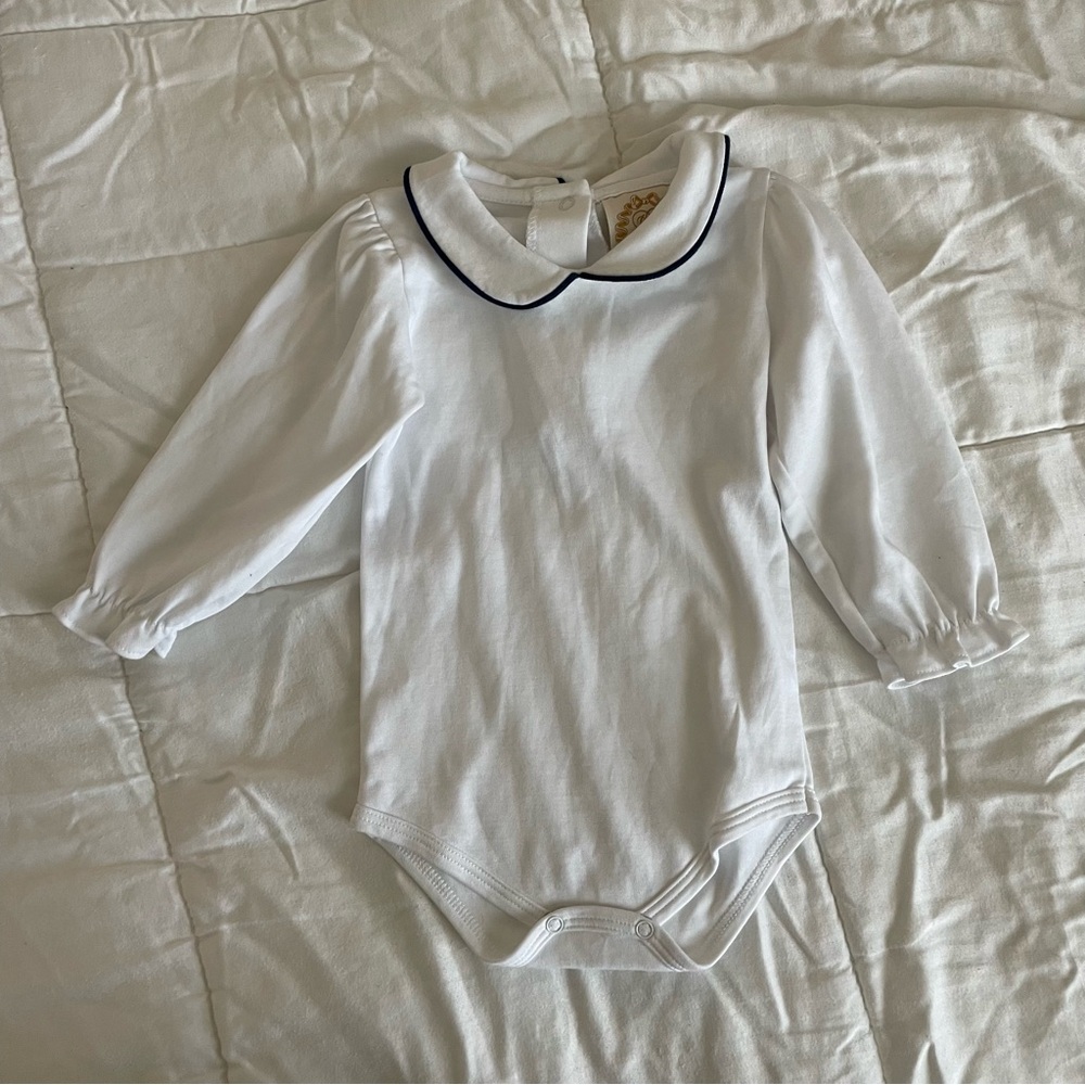 Tbbc long sleeve onesie 6/12